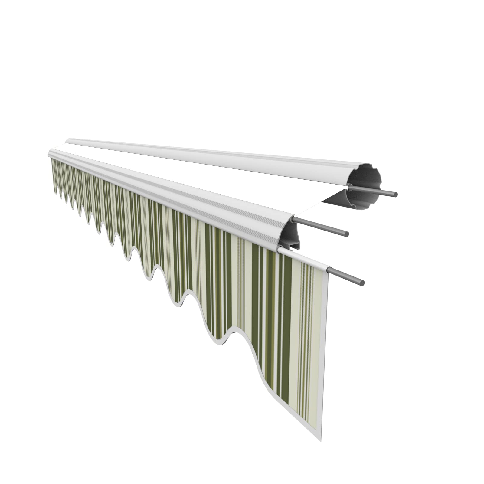 Volant de rechange pour store 5m protection solaire toile cousu 4.85m
