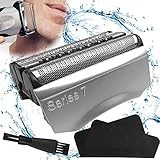 Scherkopf für Braun Series 7,S7 Ersatzkopf 70S für Elektrorasierer für Braun S7 Ersatzscherkopf für Ersatzscherteil kompatibel mit Rasierer Herren Serie 7 799cc 795cc 760cc 750cc 735s 730 Brush 70S