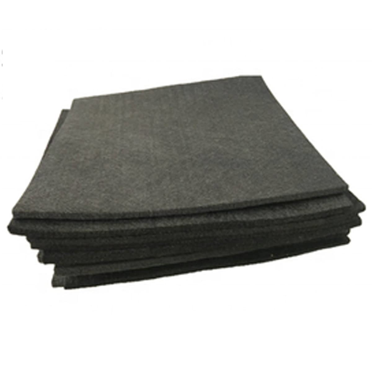Fieltro de carbono de grafito, 8 Uds., grafito de alta pureza, 3,9 "X 3,9", for soldar, protección contra altas temperaturas, espesor: 3mm/5mm/10mm(200 * 300 * 3mm)