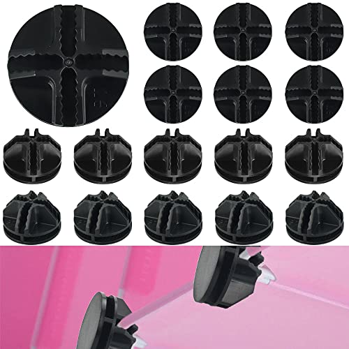 JSMTKJ Steckverbinder 40 Stück - Schwarze ABS Verbindungsstücke Für Regalsysteme 35mm