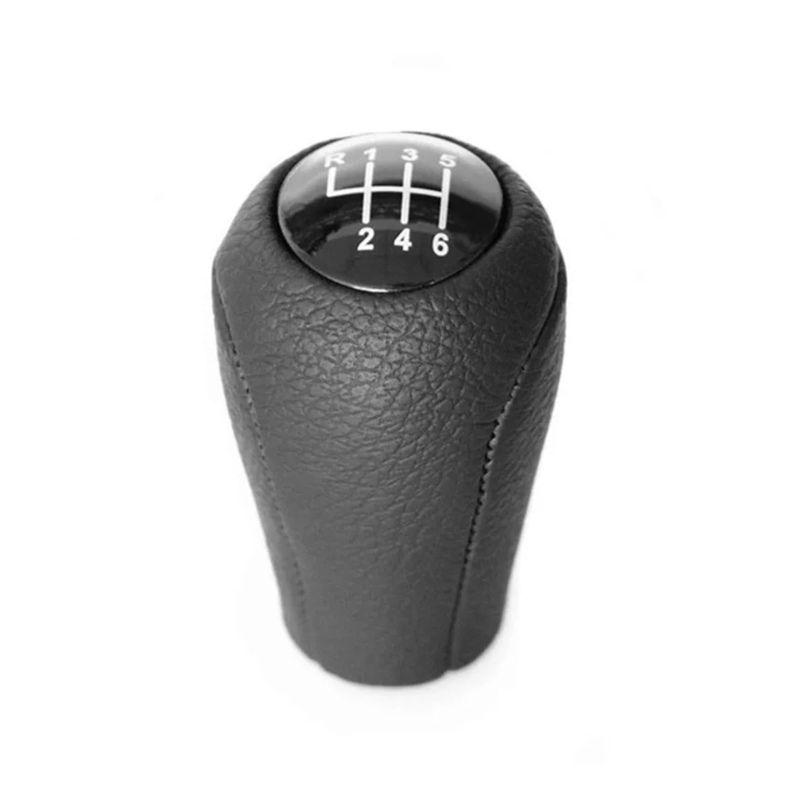 Mkgkacvcpt 6-Speed Smooth Manual Shifter Knob For Mazda 3 Bk Bl Cr Cw Ii Gh Cx-7 Er Nc Iii 23 Mt Pomo Pen Lever Headball Ball Leather 5 6 Speed Gear Shift Knob(6-Speed Smooth)
