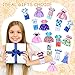 16 Pcs Girl Doll Clothes Lovely Outfits Mini Doll Clothes 6 Inch Dolls Clothes and Accessories for Kids Birthday Outfit (Boys and Girls)