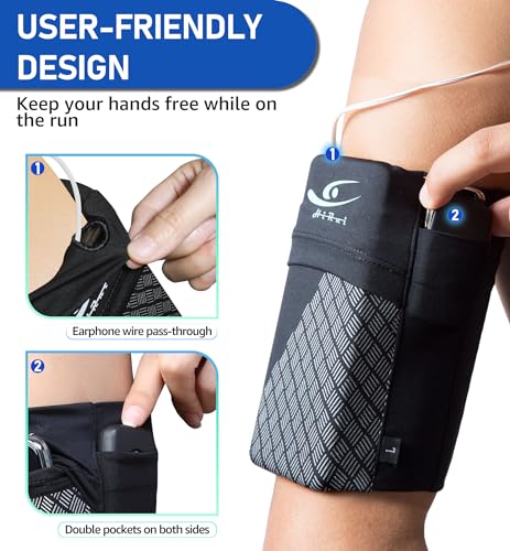 image for HiRui Universal Sports Armband Cell Phone Armband Sleeves Running Armb