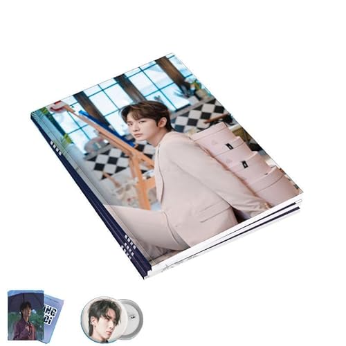 写真集 画集 少年歌行 Beginning of the Legend ギフトボックス リー・ホンイー 蕭瑟 リウ・シュエイー 無心 アオ・ルイポン 雷無桀 プレゼント 贈り物 記念品 非公式 モデル バッジ カード 表紙ランダム 中国ドラマ (リー・ホンイー セット)のサムネイル