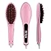 Hair Brush - Electric Hot Comb, Hair Straightening Comb, Digital Ceramic Ionic Hair Straightener with Anti-Scald Hair Comb Teeth and Temperature Lock Function for Fast Hair Straightening