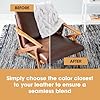 The Original Leather Recoloring Balm by Furniture Clinic - Beige Leather Dye for Furniture, Couches & Car Seats - Restore Scratched, Faded, & Damaged Surfaces #3