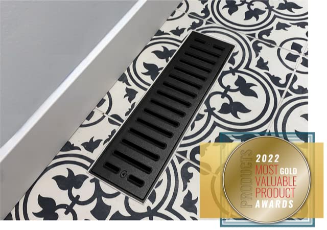 Ventique Tornado Flush Mount Floor Vent - 4x14 Inches, Brushed Platinum, Aluminum, For Tile, Hardwood, Carpet - View #3