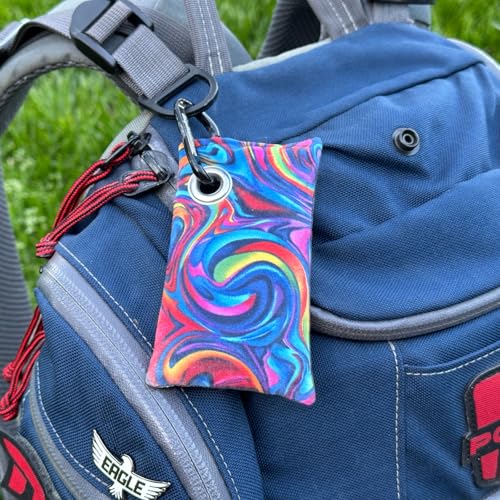 image for HYZER HOUND DISCS Disc Golf Chalk Bag | Attaches to Bag with a Carabin