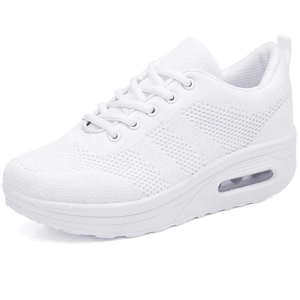 Sisttke Sneakersy damskie do aktywności na świeżym powietrzu, lekkie, oddychające, buty rekreacyjne, buty sportowe z siateczki, buty do biegania po uli