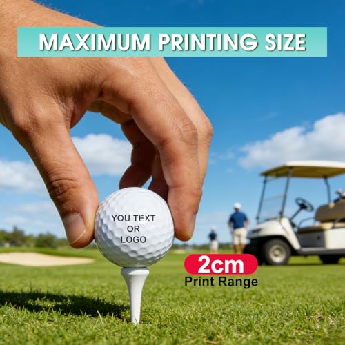 Custom Golf Balls with UV Printing