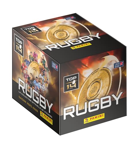 Panini Rugby Top 14 2025-2026 Boite de 50 Pochettes