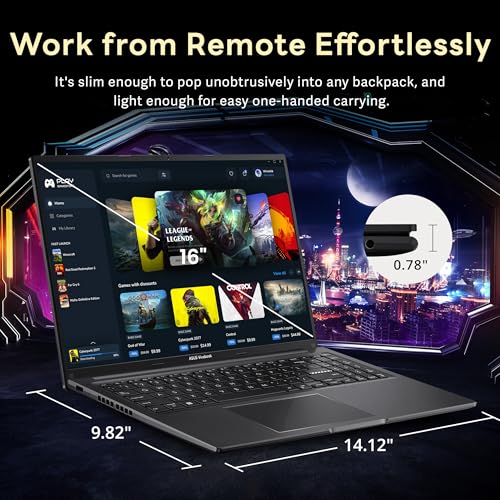 ASUS Vivobook 16" Intel Core i7-1355U 16GB RAM 1TB SSD Win 11 miniatura 7