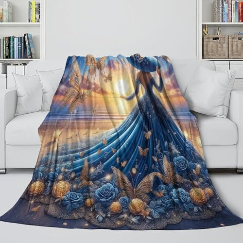 Couverture douillette pour canapé et lit microfibre chaude 180x200cm confort - 5