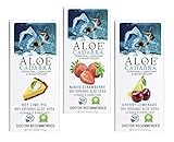 Aloe Cadabra Natural Lubricant Organic Assorted Flavored Water Based Lube Bundle for Her, Him &...