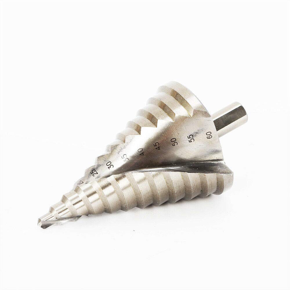 Broca cónica HSS de 6 a 60 mm, para plástico, madera, chapa de metal