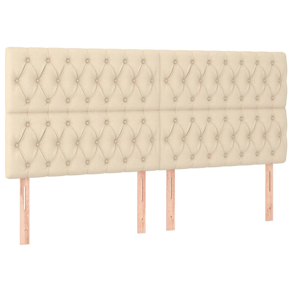 Tessuto Premium Giroletto Regolabile Rete 180x200 cm Crema
