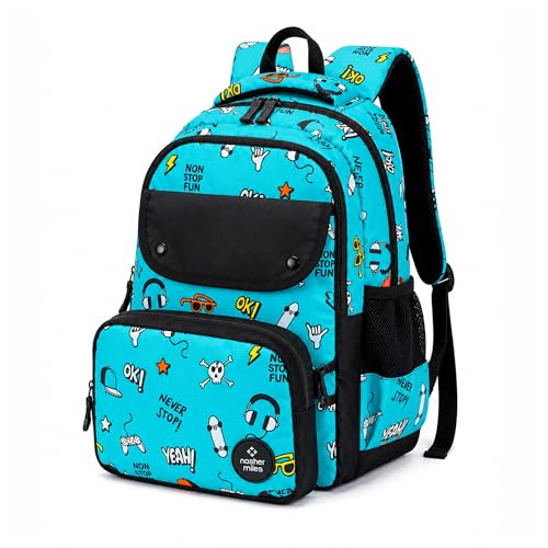 Image of Nasher Miles Polyester Backpack | Ideal for Preschool, Kindergarten, College, School, Office& Travel | Toddler, Girls, Boys, Men, Women