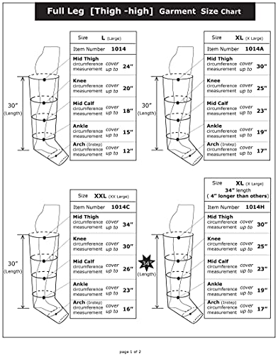 Powerpress Recovery Boots Compression Leg Massage System W/Full Leg X Large & Xx Large Complete Set (Xx Large Pair Set) #TOP5