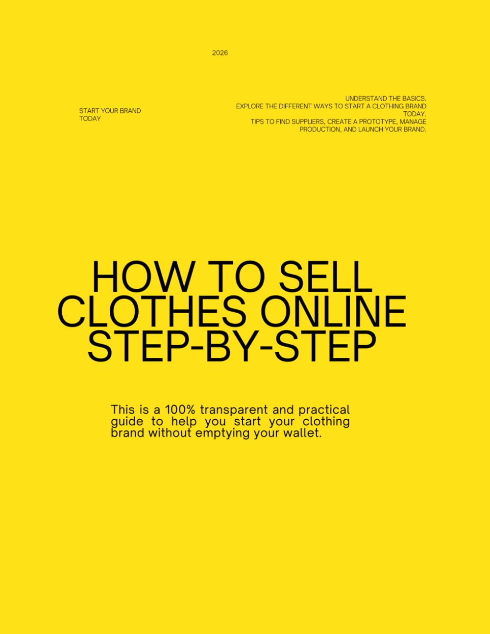 How to Start a Clothing Brand & Sell Merch Online Step by Step: The Complete Guide