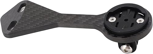 Miniatura 8 de VBESTLIFE Soporte de vástago delantero, fibra de carbono ligero manillar Ciclismo montaje de computadora para IGPS