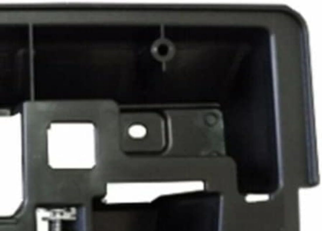 DAT AUTO PARTS Front License Plate Bracket Tag Frame Holder Replacement for 2014-2017 Mazda 6 Black Textured for 2014 2015 Models and 2016-2018 w/o LED Lamps MA1068115 GJR950170A