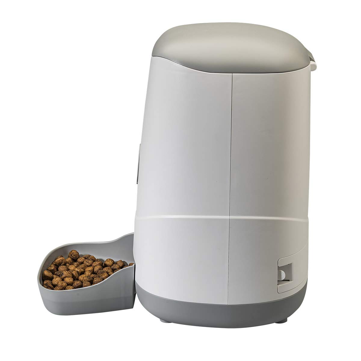 HI.PET PDE3S Distributore cibo gatti e cani intelligente Smart WiFi, dispenser automatico cibo animali Crocchette e Croccantini, Compatibile iOS Android, programma quantita' giornaliere o settimanali