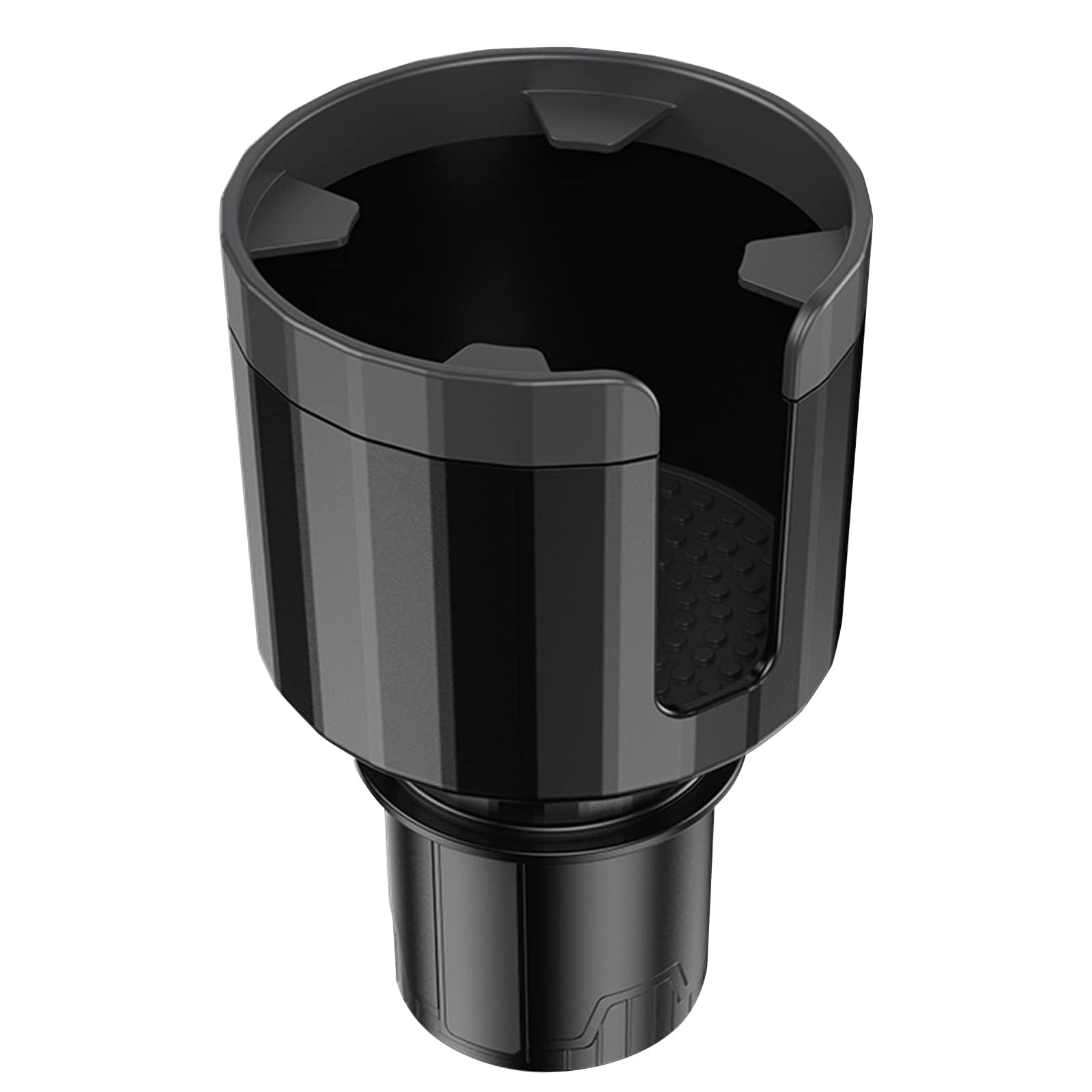 Nuscen Car Cup Holder, Adjustable Water Bottle Holder, In-car Extender Holder, Fixed Insert, Stable and Easy to Install, Suitable for Water Bottle, Water Cup Small, large bottles, diameter up to 105mm