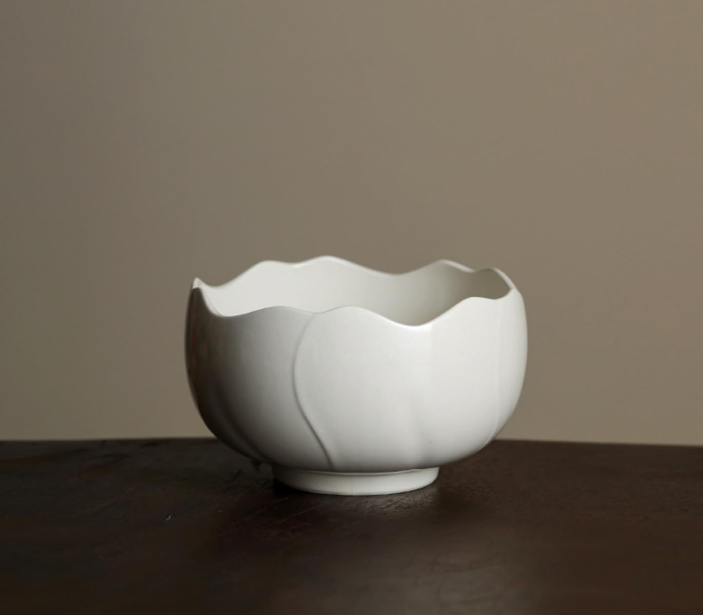 Handmade Ceramic Relief Tea Ceremony Bowl