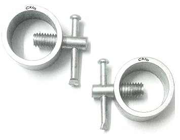 Ciko Iron Gym Bar Locks Free Size | Suitable for All Bars Pack of 2