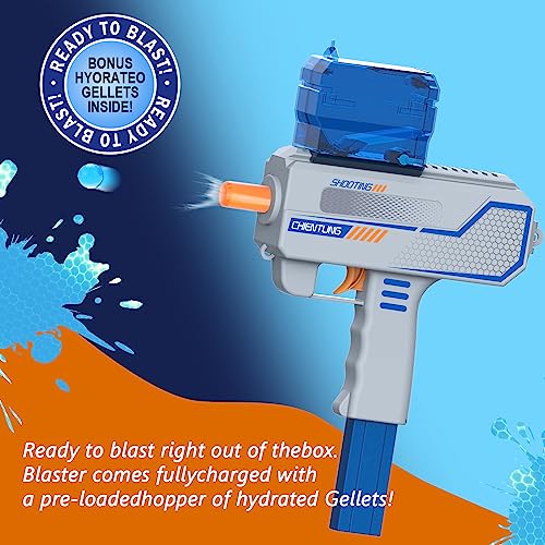 Electric Gel Ball Blaster Uzi Toys Gun,Eco-Friendly Splatter Ball Gun,Automatic Orbeez Gun For Outdoor Activities, Group Building And Backyard Games,Fun Battle Experience For Adults And Kids 12+ #TOP3