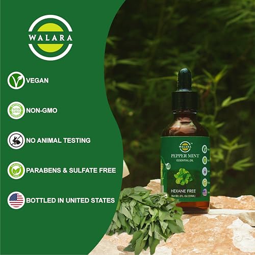 Aceite Esencial de Menta - 2 oz Puro y Natural miniatura 4