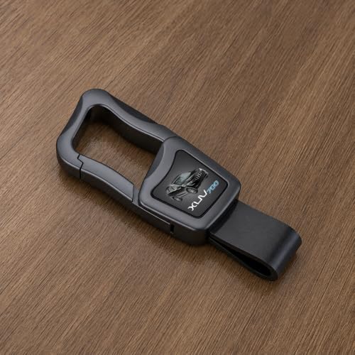 Image of Greenworld Scratch proof Fob Key Heavy Duty Keychain Compatible With New Mahin-dra Scorpio /bolero /xuv700 /xuv300 /3xo with new mahin-dra logo