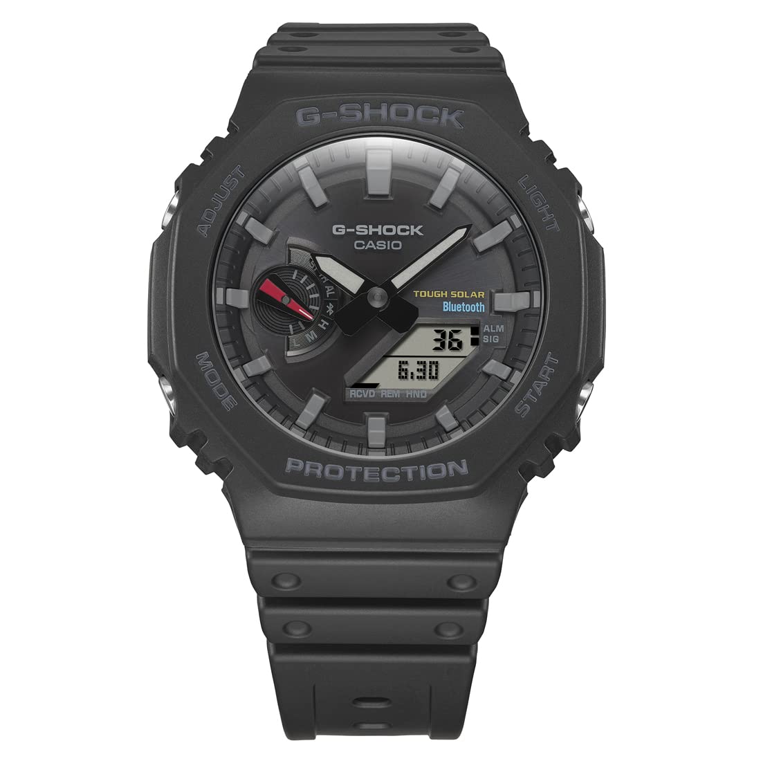 casio G-Shock GA-B2100-1ADR Black Analog-Digital Dial Black Resin Strap Men's Watch Tough Solar Bluetooth G1241-picture-10