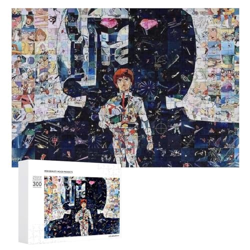 木製パズル ネオ ジオンガンダム 300ピース/500ピース/1000ピース パズル ジグソーパズル 収納ケース付き パズル装飾画 教育用ゲーム Jigsaw インテリア Puzzle おしゃれ 壁掛け ピクチュアパズル 装飾画 部屋飾り 脳チャレンジ 知