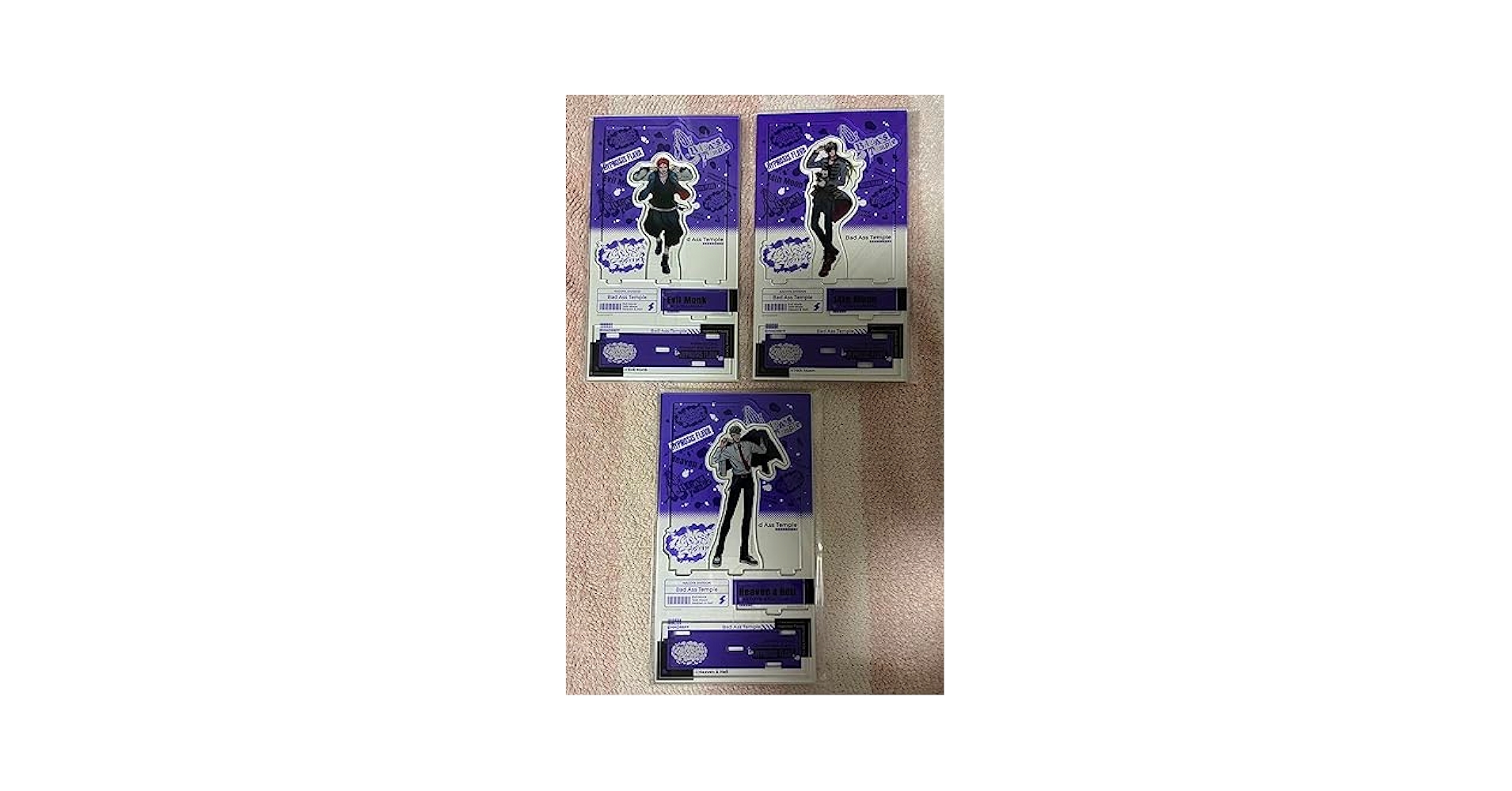 ヒプマイ　ナゴヤ　BAT 空却・十四・獄　アクスタ ヒプマイ ナゴヤ BAT 空却・十四・獄 アクスタ - メルカリ