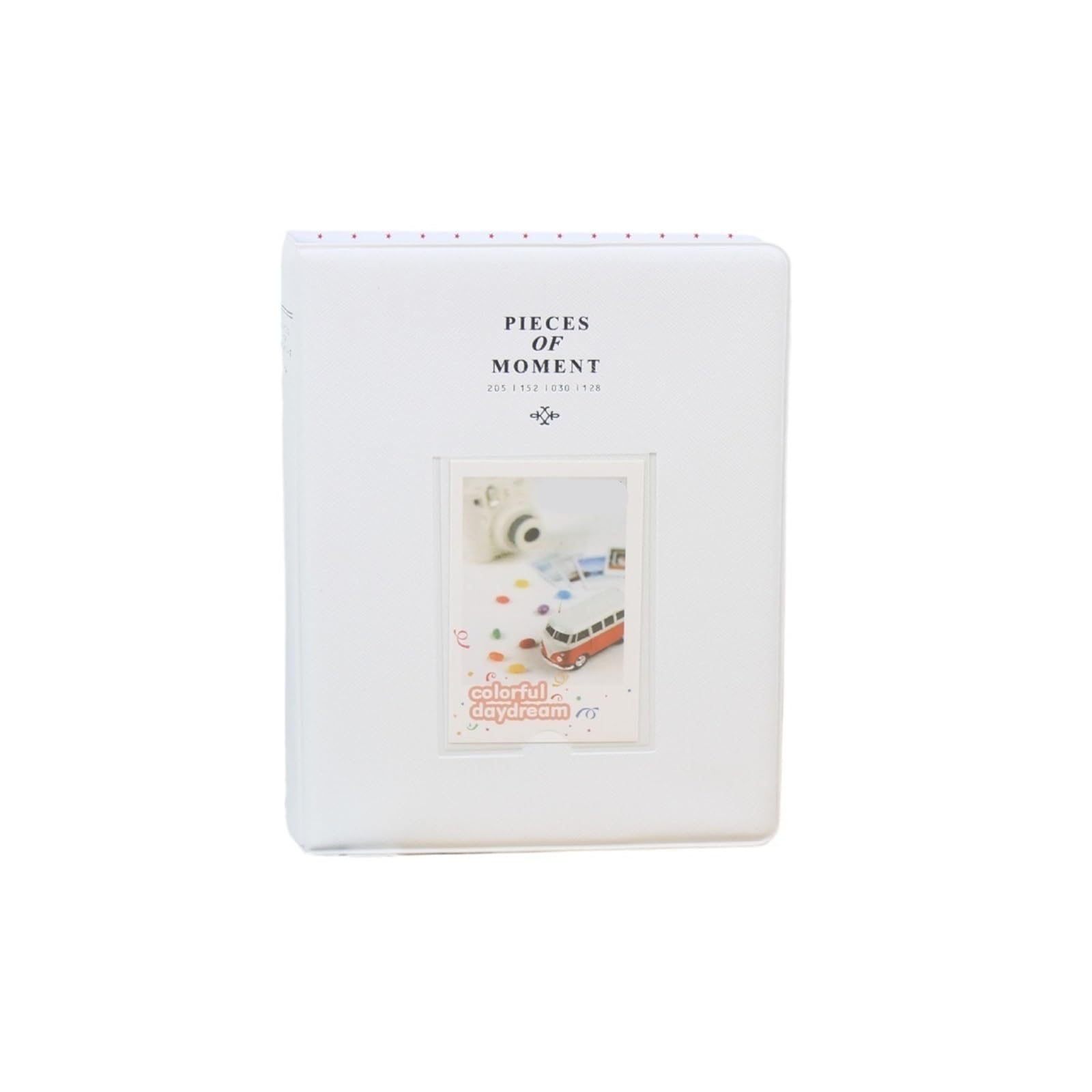 128 Pockets Photo Album Kpop Card Ticket Holder Memory Book for Family Anniversary(Color 2)