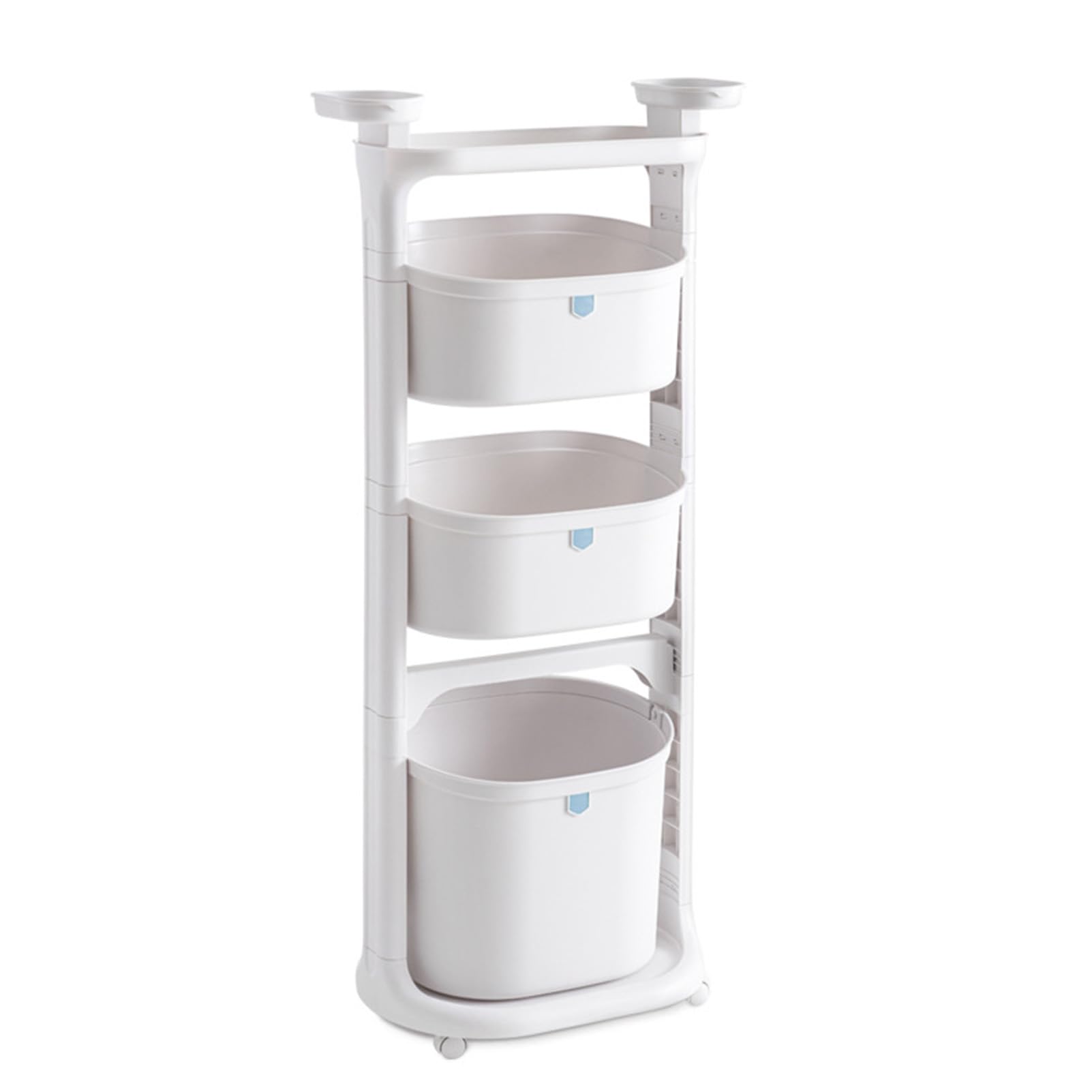 Household Bathroom Dirty Clothes Basket, Bathroom Shelf, Multi-Function Laundry Bucket, Storage Basket Dirty Clothes Basket