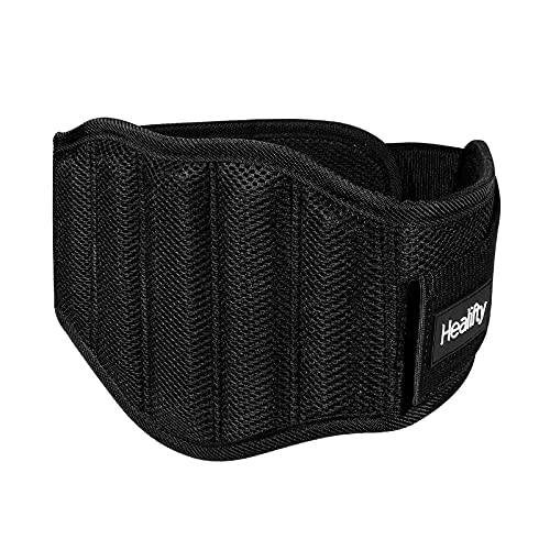 Weight Lifting Belt for Men Women: Lower Back Support for Serious Functional Fitness - Gym Workout Weightlifting | Squats | Deadlift | Cross Training