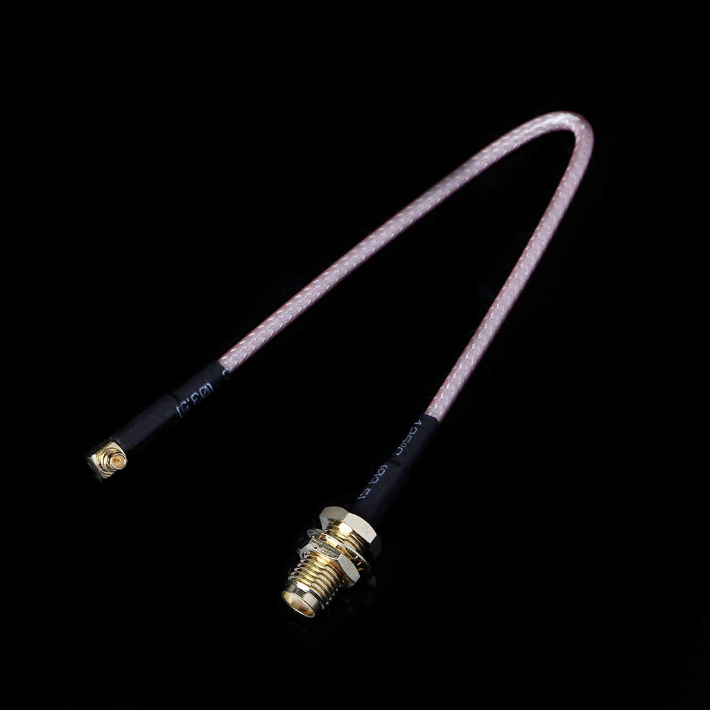 QIEIEI SMA Female to MMCX Male Pigtail Cable RG316 15cm 6