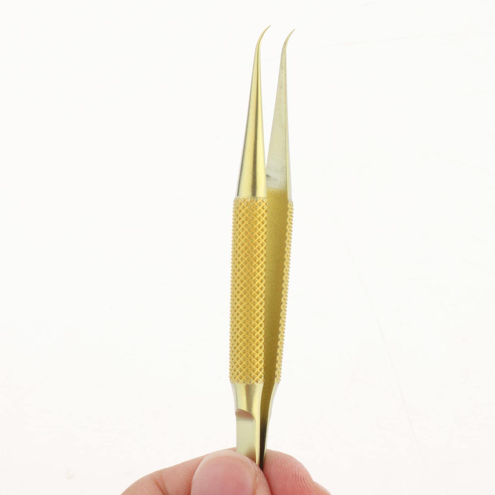Harilla Pinzas de Precisión Pinzas Electrónicas Herramienta de Mantenimiento Pinzas de Reparación de Alambre Aleación de Titanio Antimagnética Adecuada para