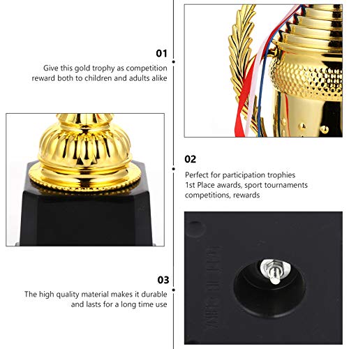 BESPORTBLE, troféus de troféus de prêmio, troféus de ouro, lembrancinha de festa de Natal para torne