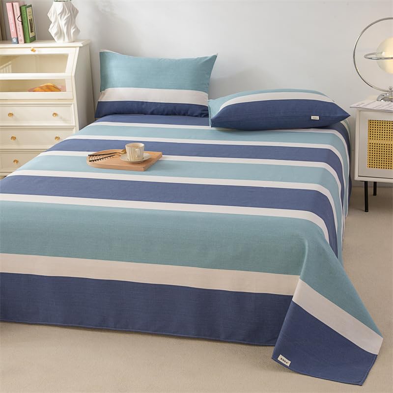Drap de lit tatami en vieux tissu grossier pour chambre zen naturelle - 6