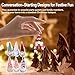 Unique 2025 Knit Gnome Advent Calendar - 24 Day Christmas Countdown with Handmade Style Dolls, Festive Holiday Decor for Home & Tree