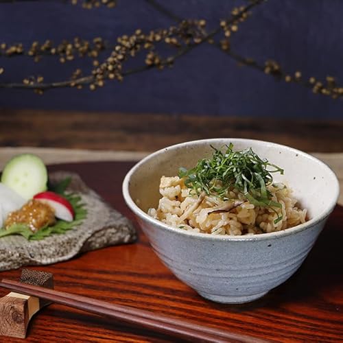 しがらき焼 飯碗 【彩雲(青)飯碗 w409-05】お茶碗 おしゃれ 食器 飯茶碗 和食器 中鉢 陶器 ボウル 和風 結婚祝い 茶碗 飯椀 食器 (青)