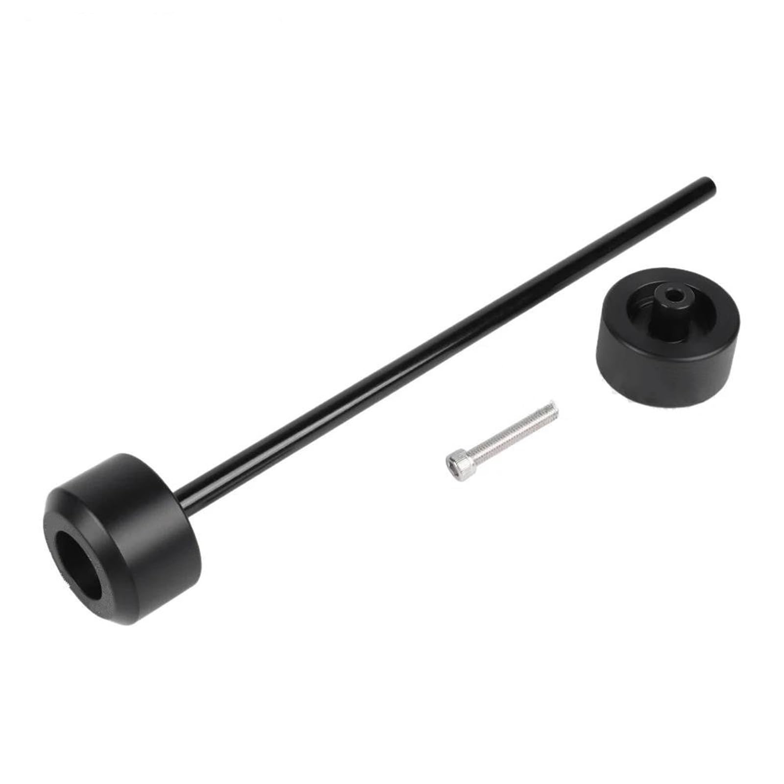 Sturzschutz Sturzpads Motorrad-Rahmengleiter, Sturzpads, Sturzpads Für CFMOTO 675SR-R, 675SS, 675NK, 675 SR-R, SR SS, NK, Vorderachsgleiter, Hinterradschwingenschutz Fallschutz(SCHWARZ 1)