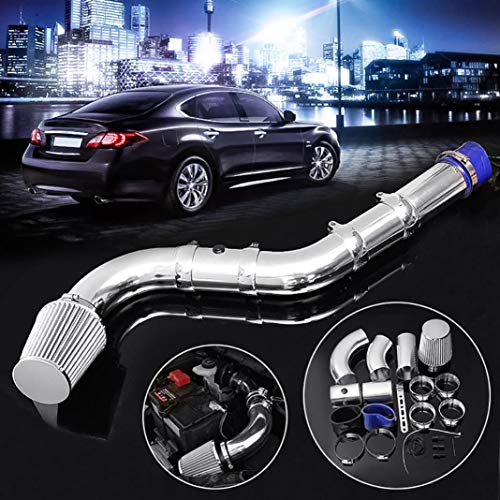 YSHtanj Kit de filtro de aire para coche, herramientas de reparación de piezas exteriores de coche, 3 pulgadas, kit de manguera de tubo de entrada de aire frío universal