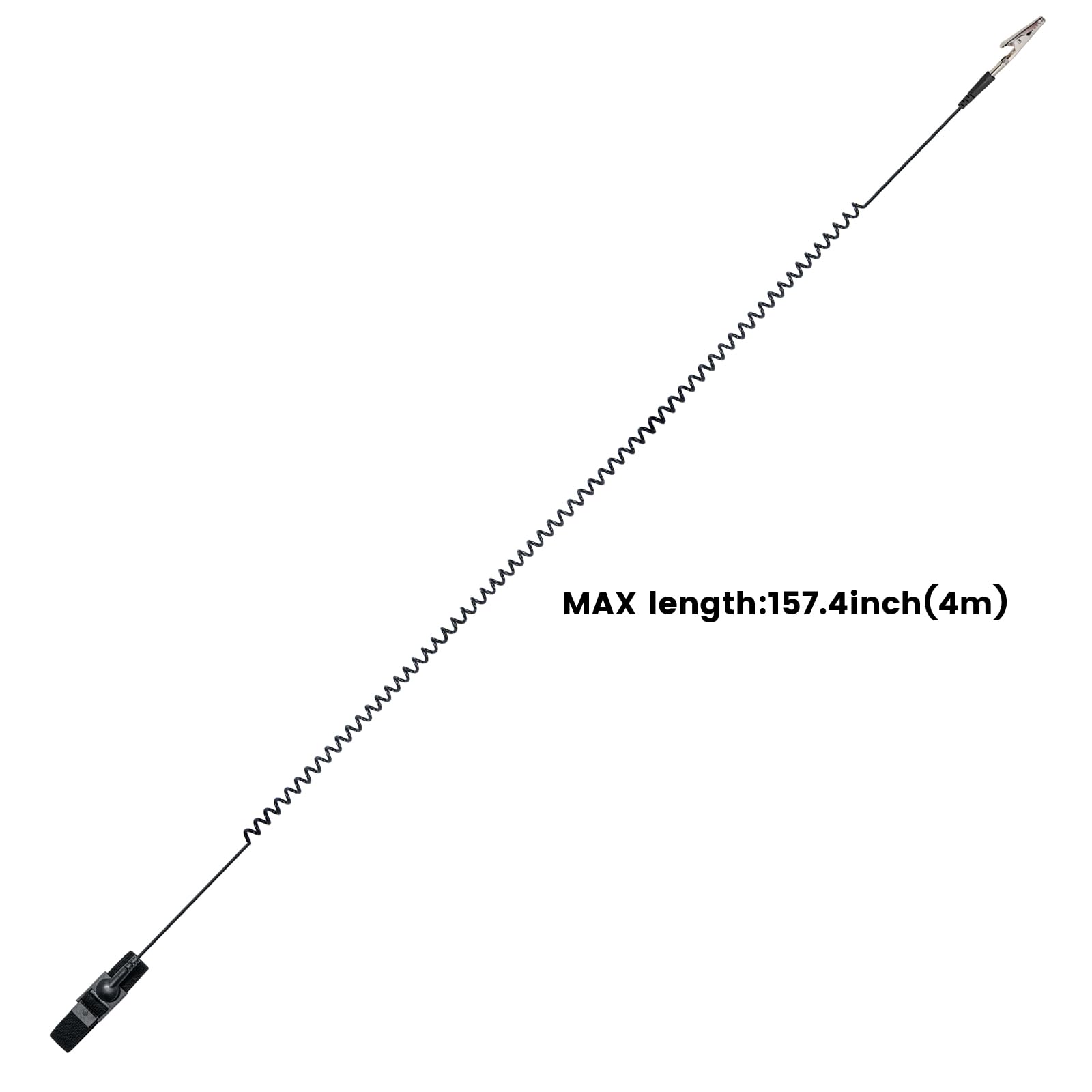 Anti Static Wrist Straps, 2 Pack, Reusable, Equipped with Grounding Wire and Alligator Clip, Enables You to Ground Yourself - Image 3