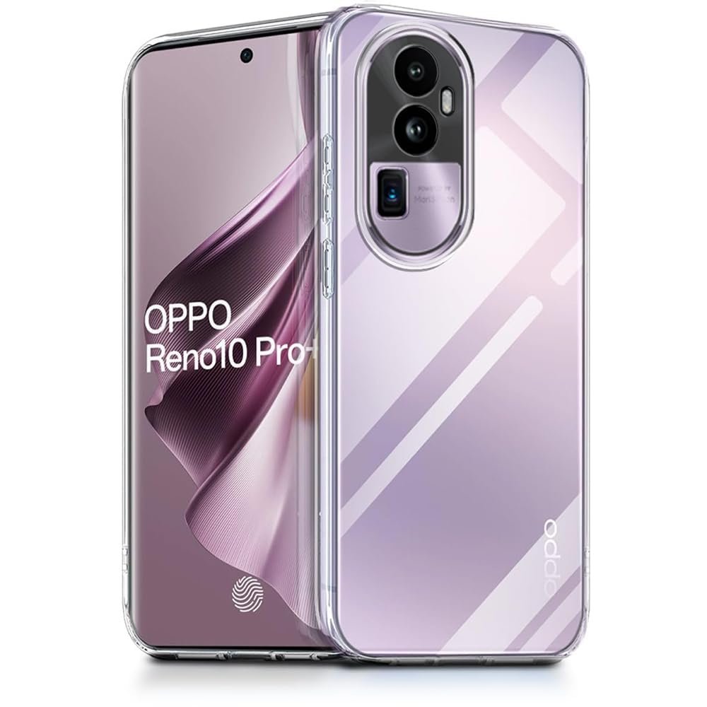 Amazon Brand- Solimo Basic Case for Oppo Reno 10 Pro Plus 5G (Silicone_Transparent) (B0CK1R4YZQ) Amazon Price History, Amazon Price Tracker