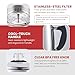 Elite Gourmet EC923 Electric Coffee Percolator, BPA Free, Keep Warm, Clear Brew Progress Knob, Cool-Touch Handle, Cordless Serve, 12-Cup, Stainless Steel