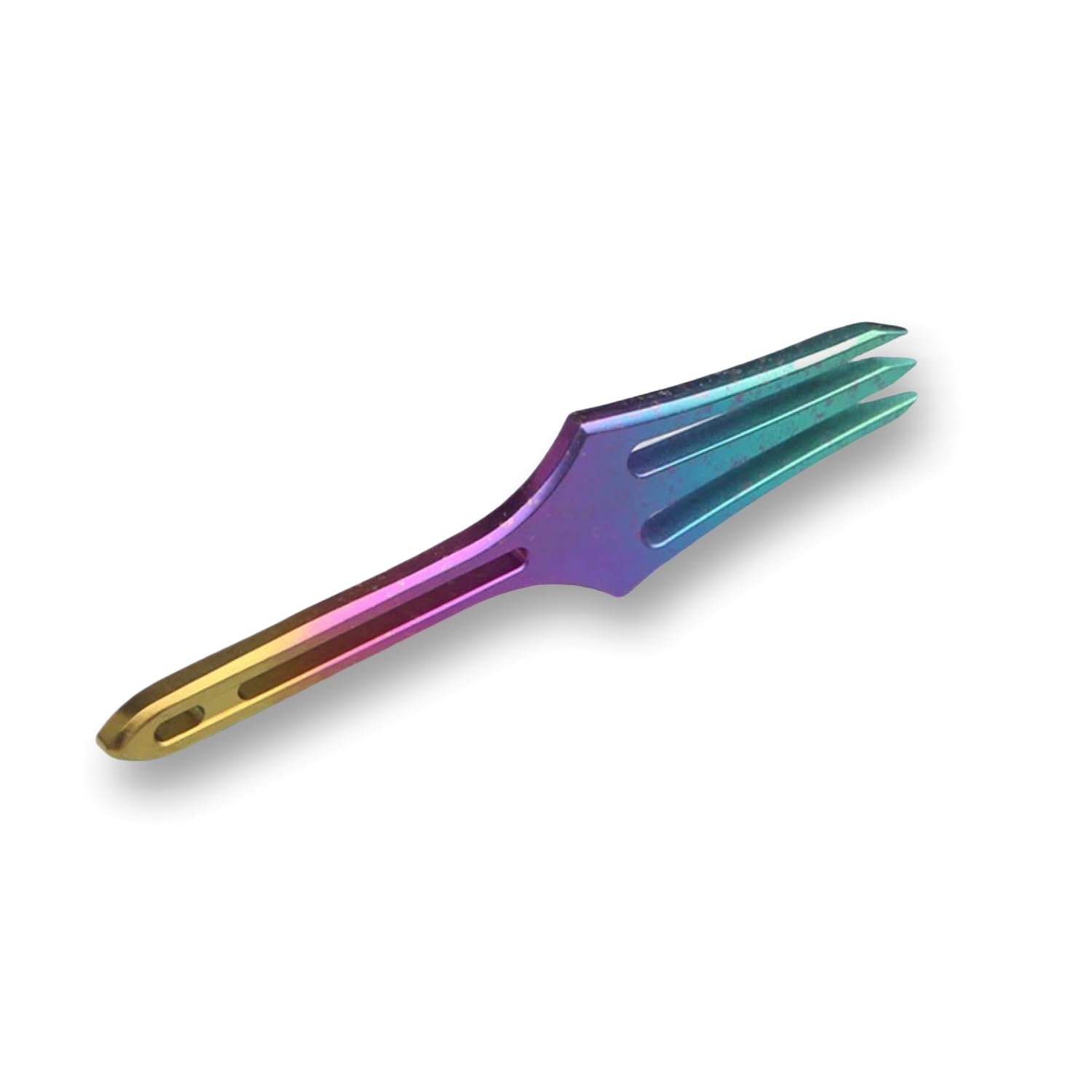 Amazon.com: Colorful Titanium Alloy Fork, Lightweight Metal Pocket